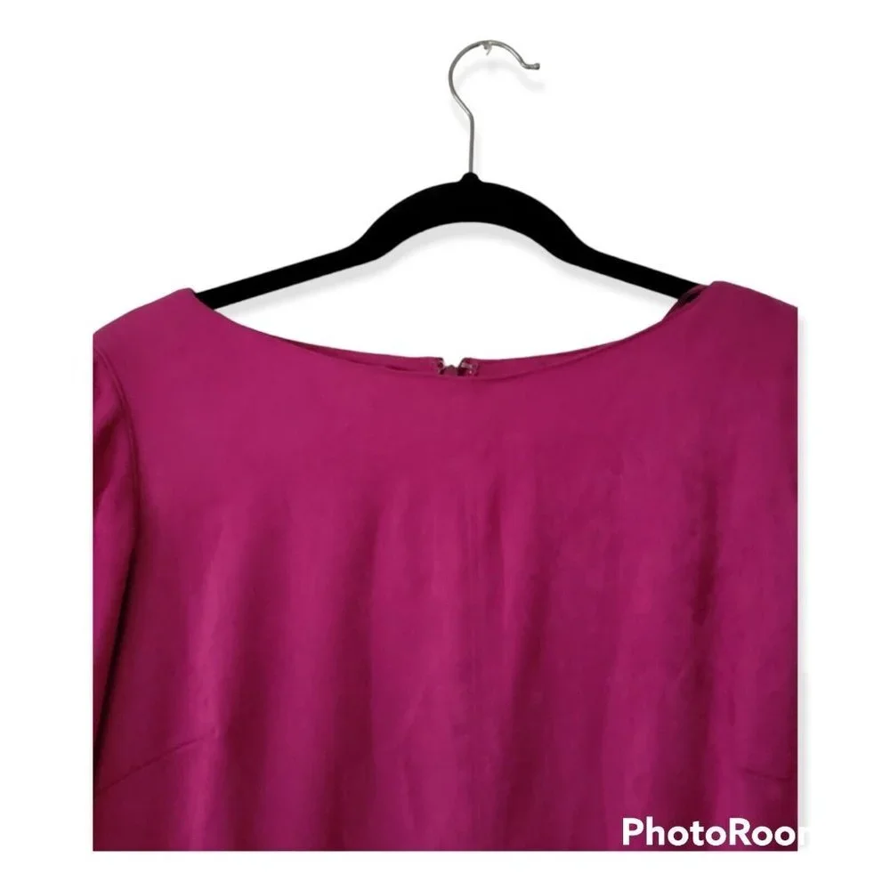David Warren New York Faux Suede Retro Style Dress